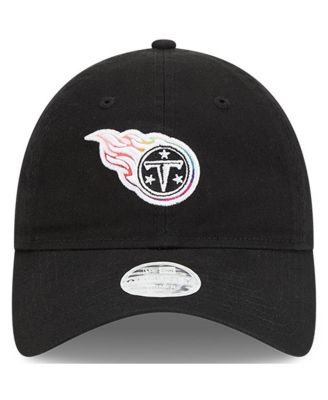 Women's Black Tennessee Titans 2023 NFL Crucial Catch 9TWENTY Adjustable Hat