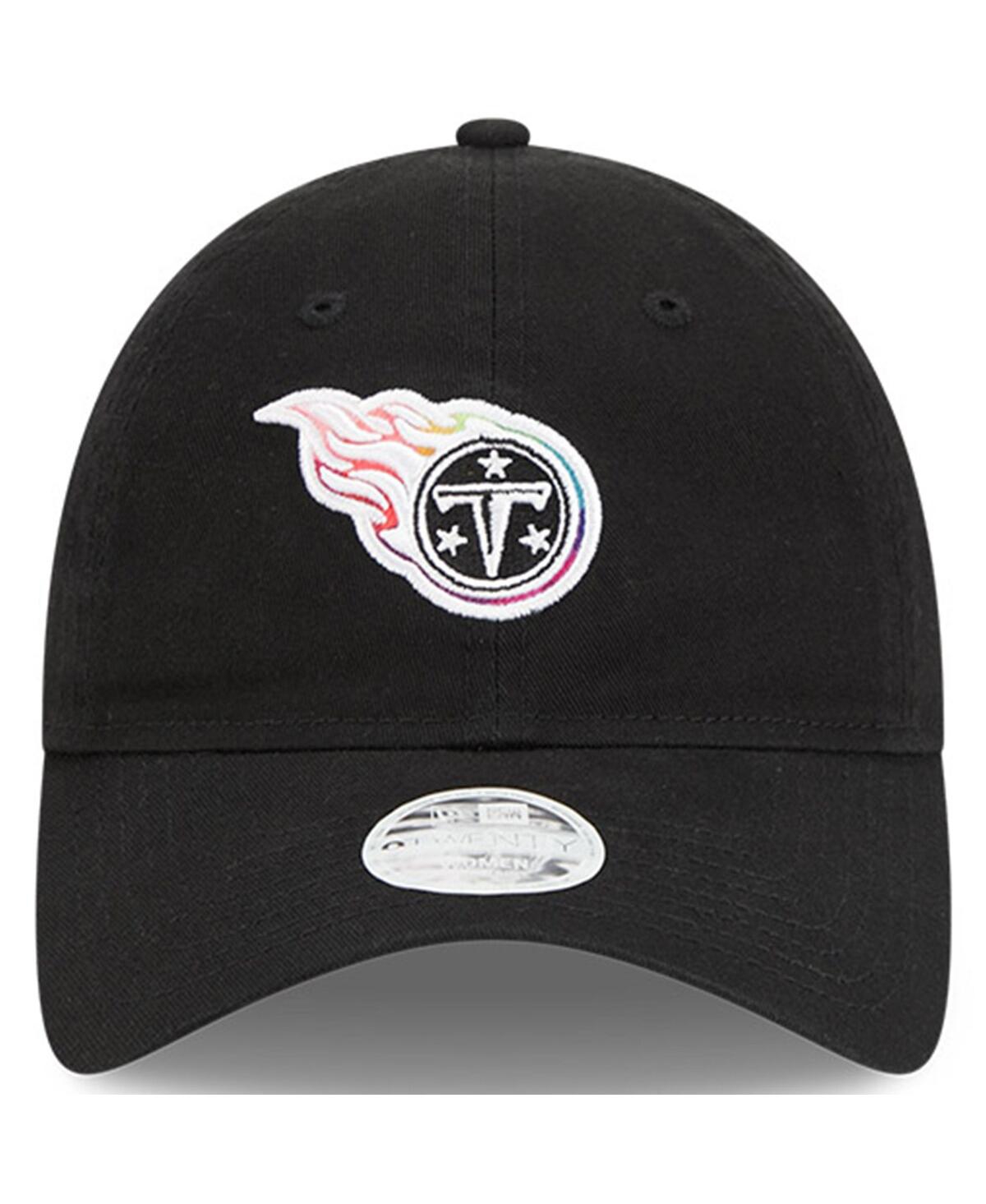 New Era Women's Black Tennessee Titans 2023 Nfl Crucial Catch 9twenty Adjustable Hat In Black