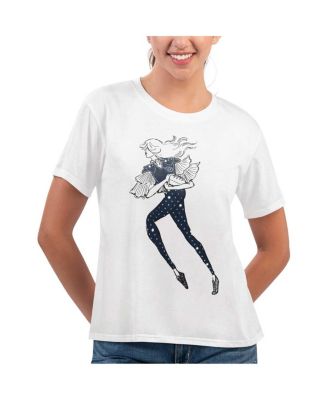 G-III 4Her by Carl Banks - Women's White Tennessee Titans Play The Ball T-Shirt
