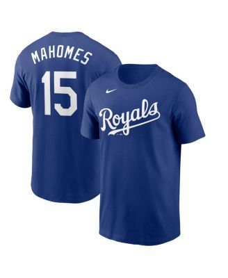 Nike - Men's Patrick Mahomes Royal Kansas City Royals Name Number T-Shirt