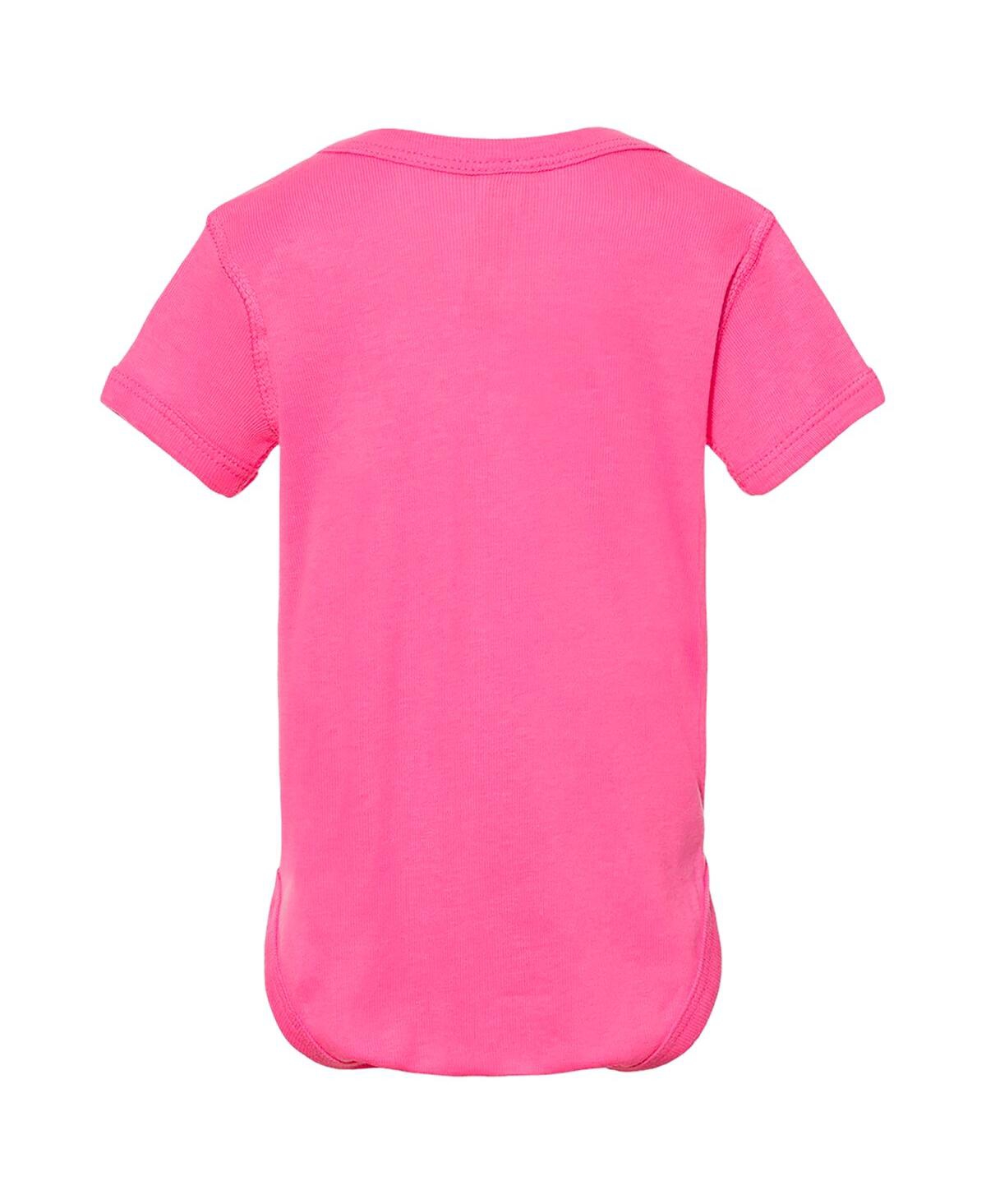 Hendrick Motorsports Team Collection Girls Baby Boys And Girls Pink Chase Elliott Car Bodysuit In Pink