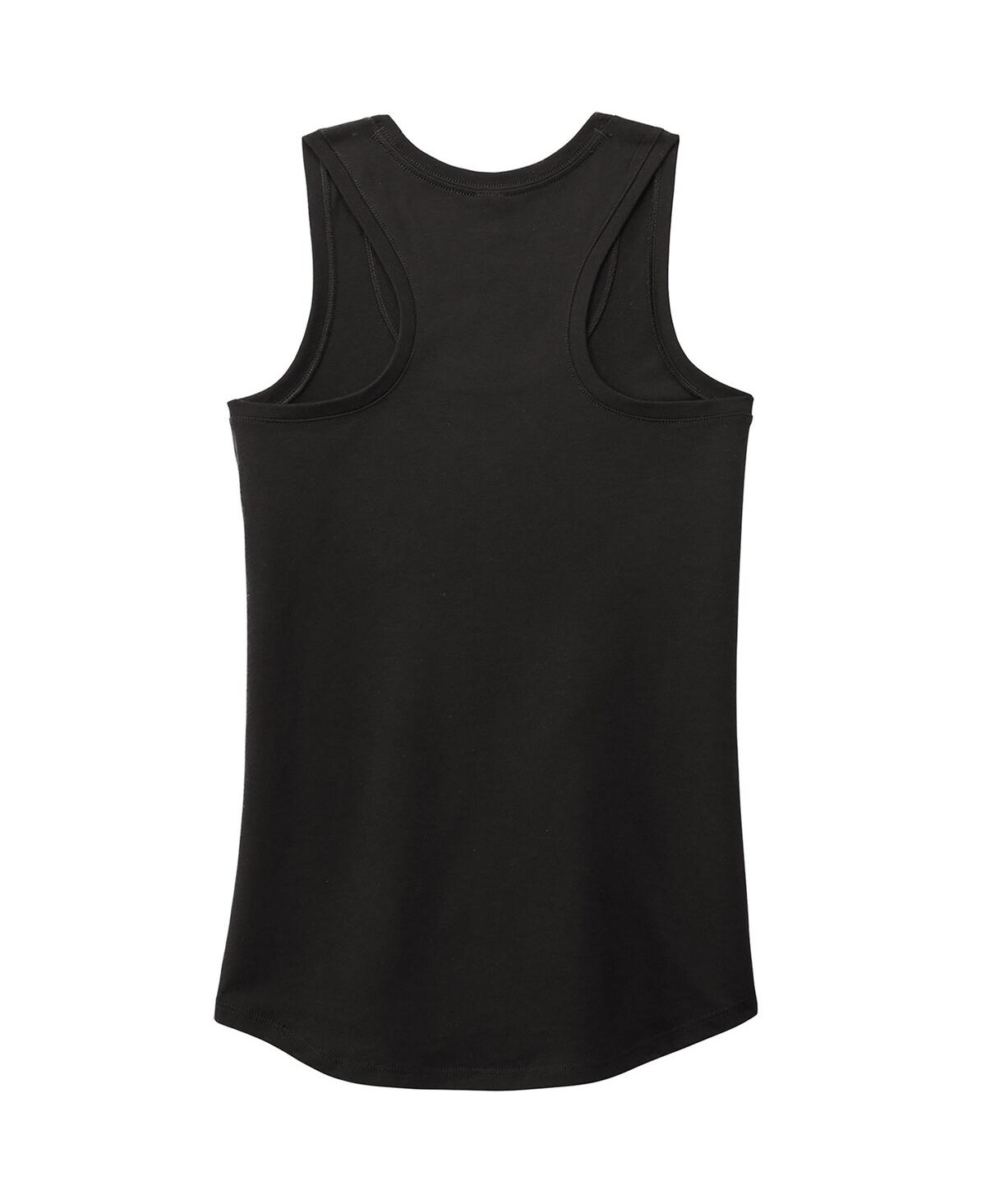 Hendrick Motorsports Team Collection Women's Black William Byron Name Number Racerback Tri-blend Tank Top In Black