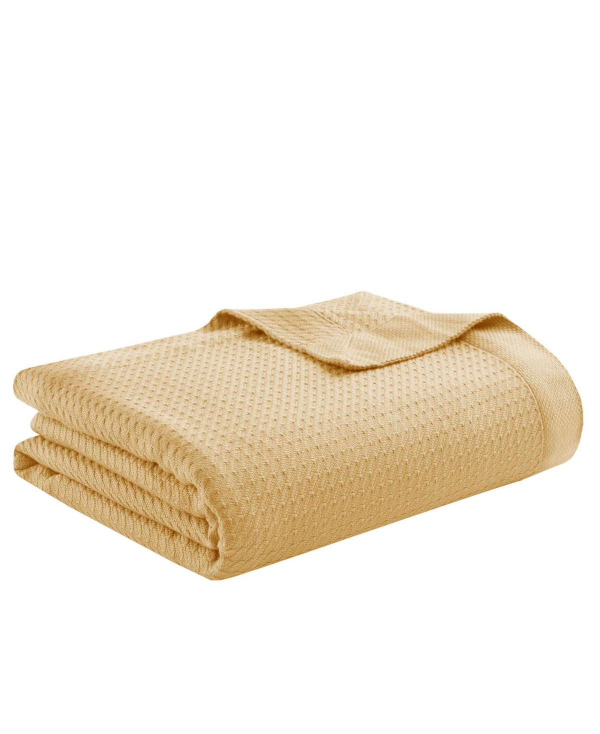 Madison Park Egyptian Cotton Blanket, King In Yellow