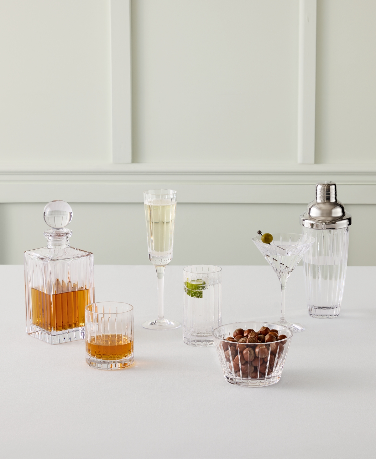 Marquis By Waterford Herald Square Decanter In Transparent