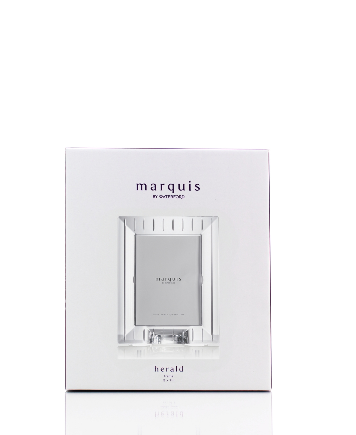 Marquis By Waterford Herald Frame, 5" X 7" In Transparent