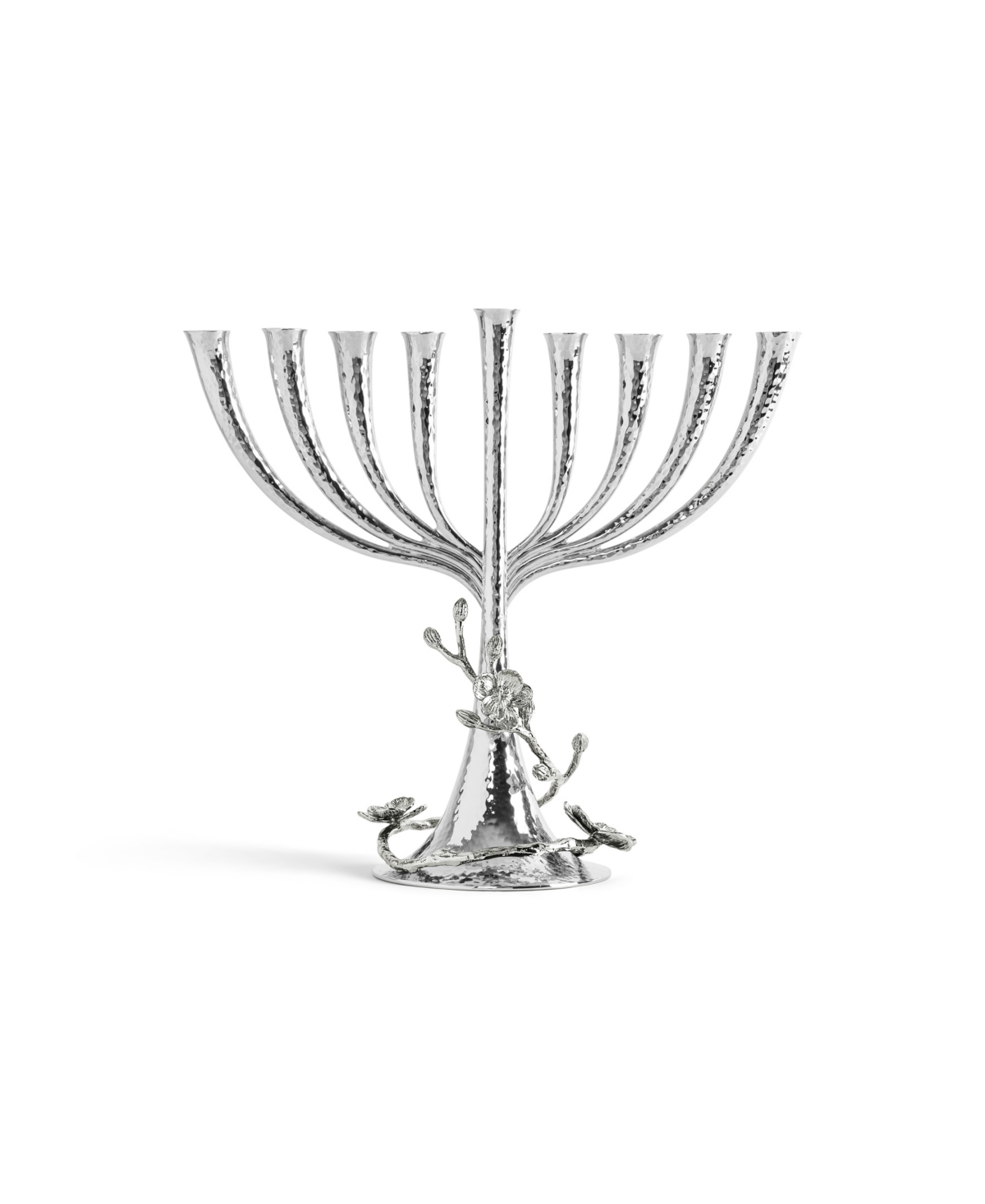 Michael Aram White Orchid Menorah In Metallic