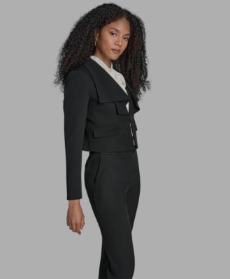 Women's Collar Long Sleeve Jacket