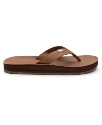Men's Zensole Kinderz Faux Leather Flip-Flop Thong Sandals