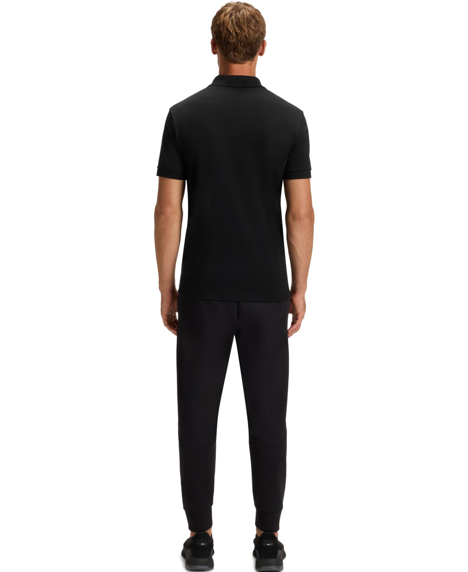 Men's Pima-Cotton Monogram Polo Shirt