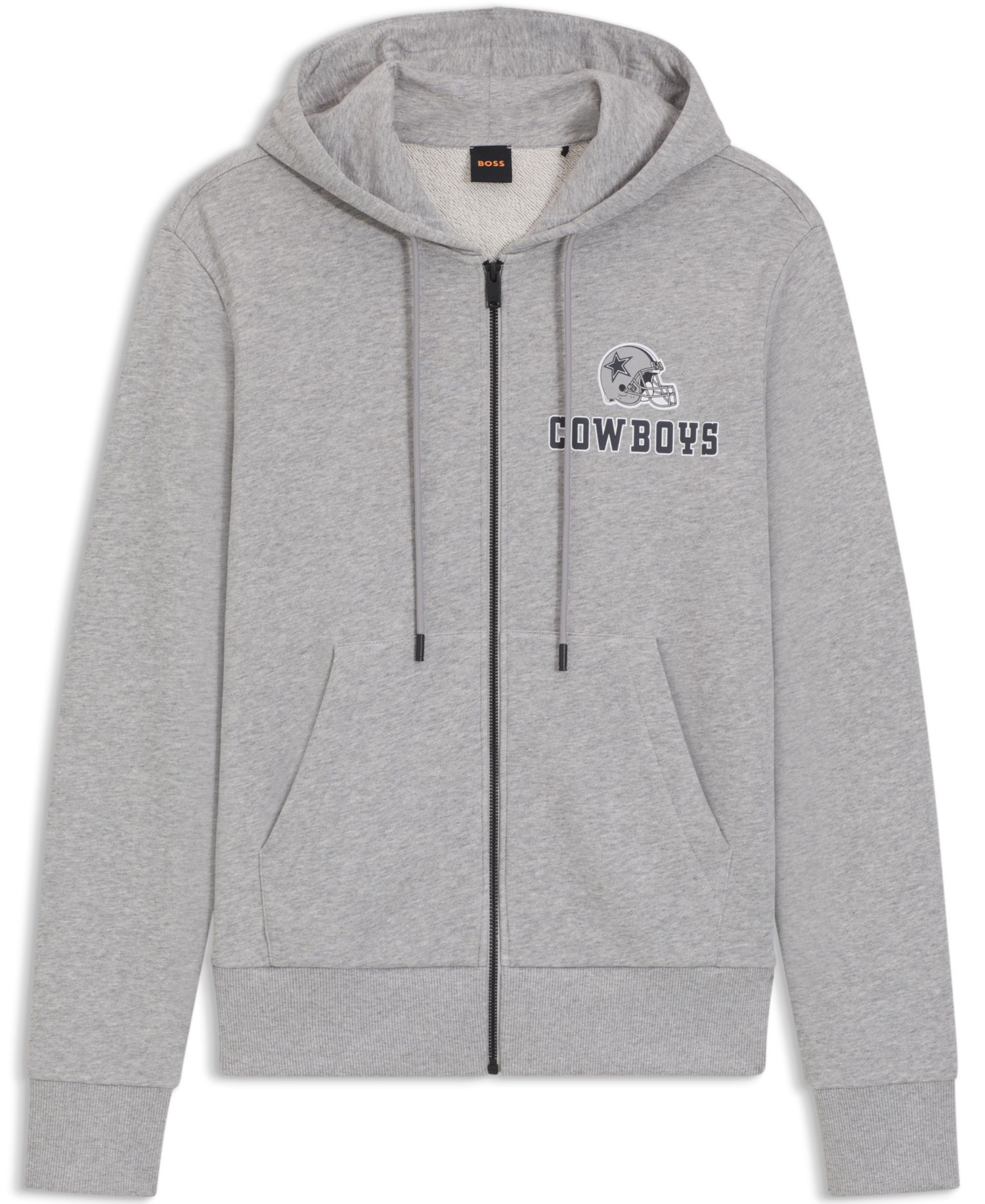 BOSS x DALLAS COWBOYS Regular Fit Zip-Up Hoodie