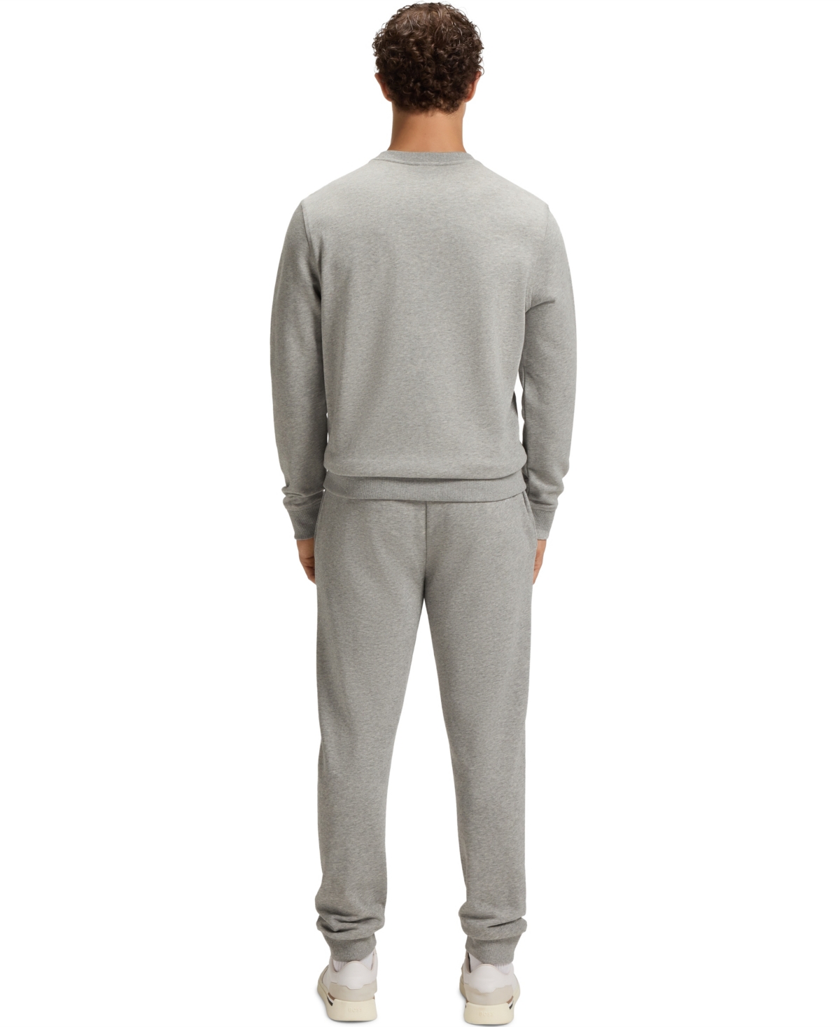 Hugo Boss X Dallas Cowboys Sweatshirt With Helmet Graphic In Gray