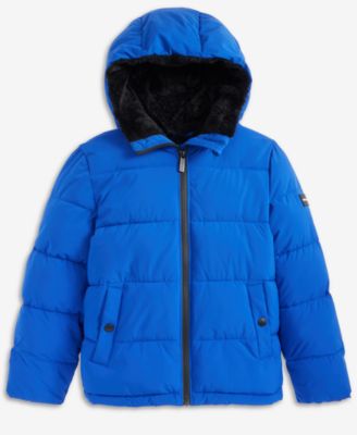 BCBG Big Girls Berber-Lined Puffer Jacket