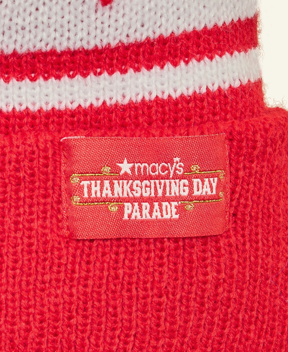 Macy's Thanksgiving Day Parade 2025 Beanie Hat,  Exclusive In Red