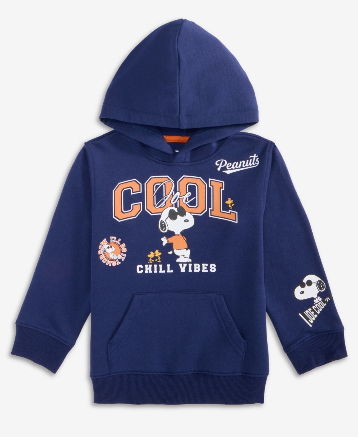 Epic Threads Boys Toddler 2t-4t Snoopy Long-sleeve Hoodie, Macy's Exclusive In Blue