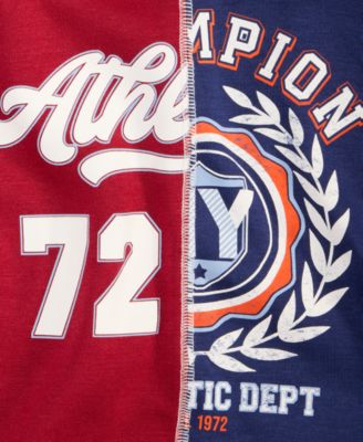 Boys' 5-20 Split Graphic Long-Sleeve Hoodie, Macy's Exclusive