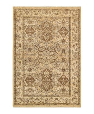 Abbie & Allie Rugs Adorn Hand Woven Rugs Mogul M1494 Rug Collection In Yellow