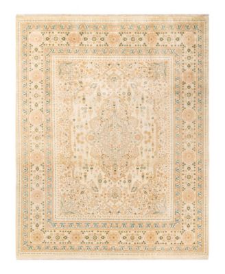 Adorn Hand Woven Rugs Mogul M1175 Rug Collection In White