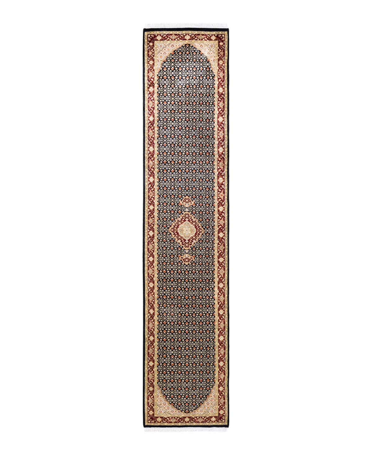 Adorn Hand Woven Rugs Mogul M1798 2'7"x12'2" Runner Area Rug In Multi