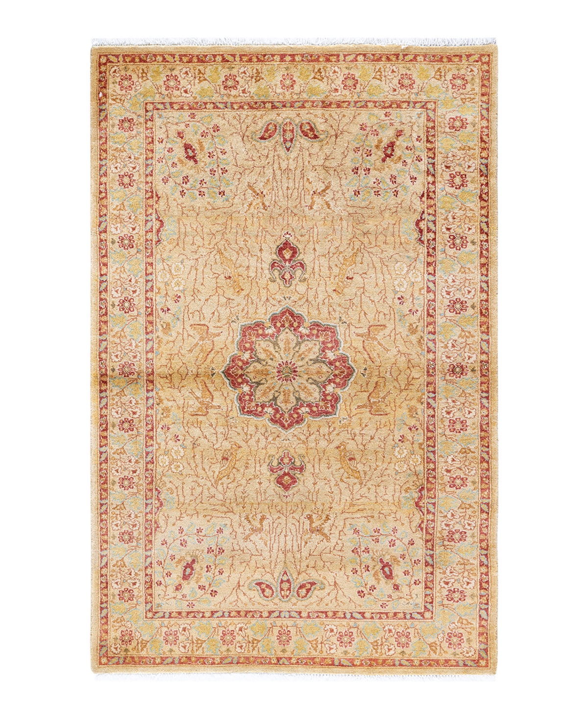 Adorn Hand Woven Rugs Mogul M1423 3'2"x5'1" Area Rug In Multi