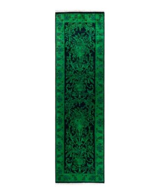 ADORN HAND WOVEN RUGS - Fine Vibrance M1159 2'7"x9' Runner Area Rug