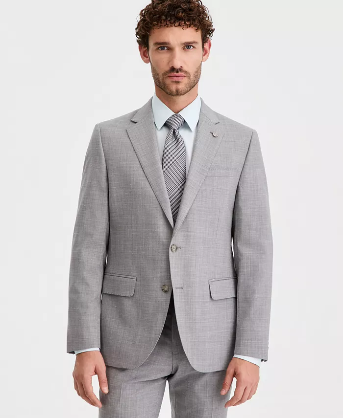 Men's Modern-Fit Wool-Blend Suit Separates Jacket