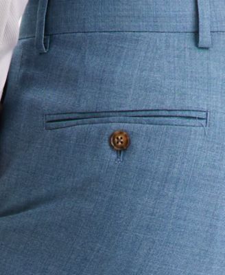 Men's Modern-Fit Solid Suit Separate Pants