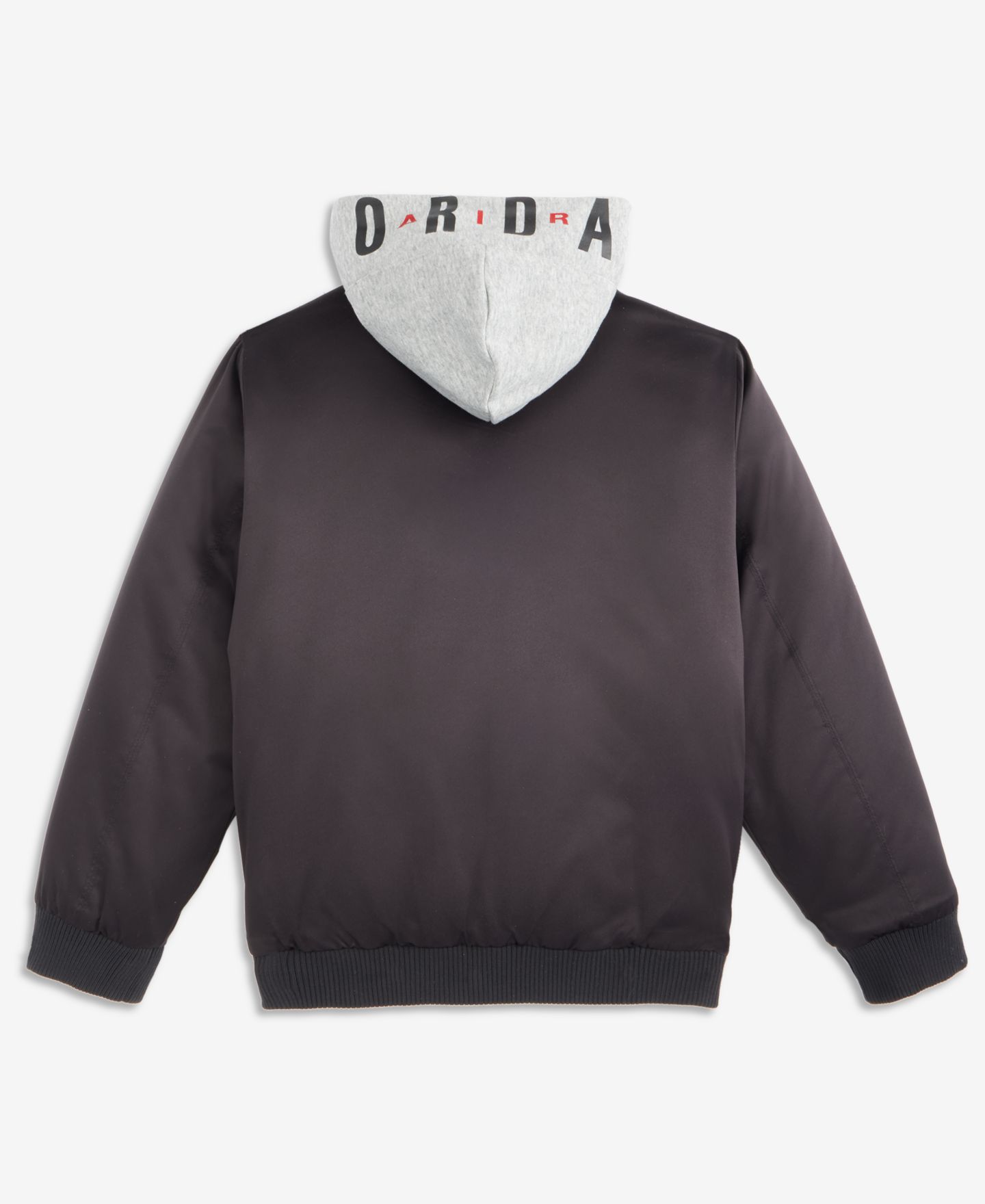 Куртка Jordan Hooded Long-Sleeve Bomber Jacket для мальчиков, цвет: Чёрный — фото 7