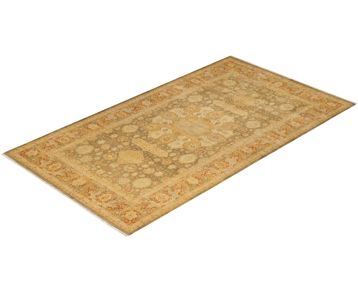 Adorn Hand Woven Rugs Mogul M1552 6'3"x11'1" Area Rug In Neutral