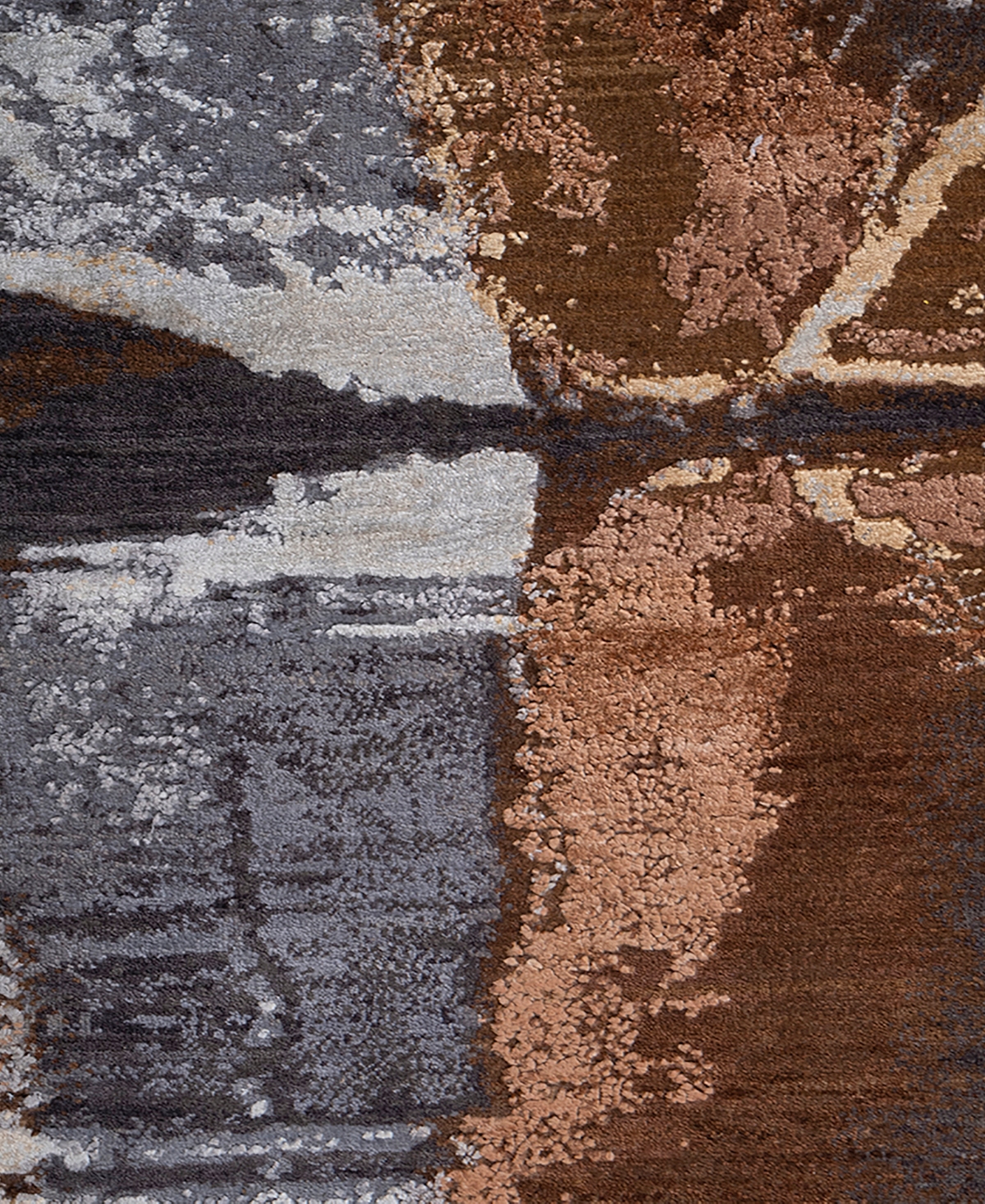 Adorn Hand Woven Rugs Modern M8527 8'1"x10'3" Area Rug In Multi