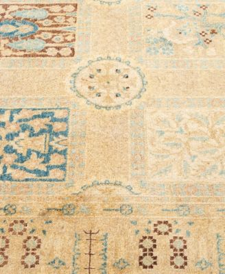 Mogul M1460 3'x8'9" Runner Area Rug