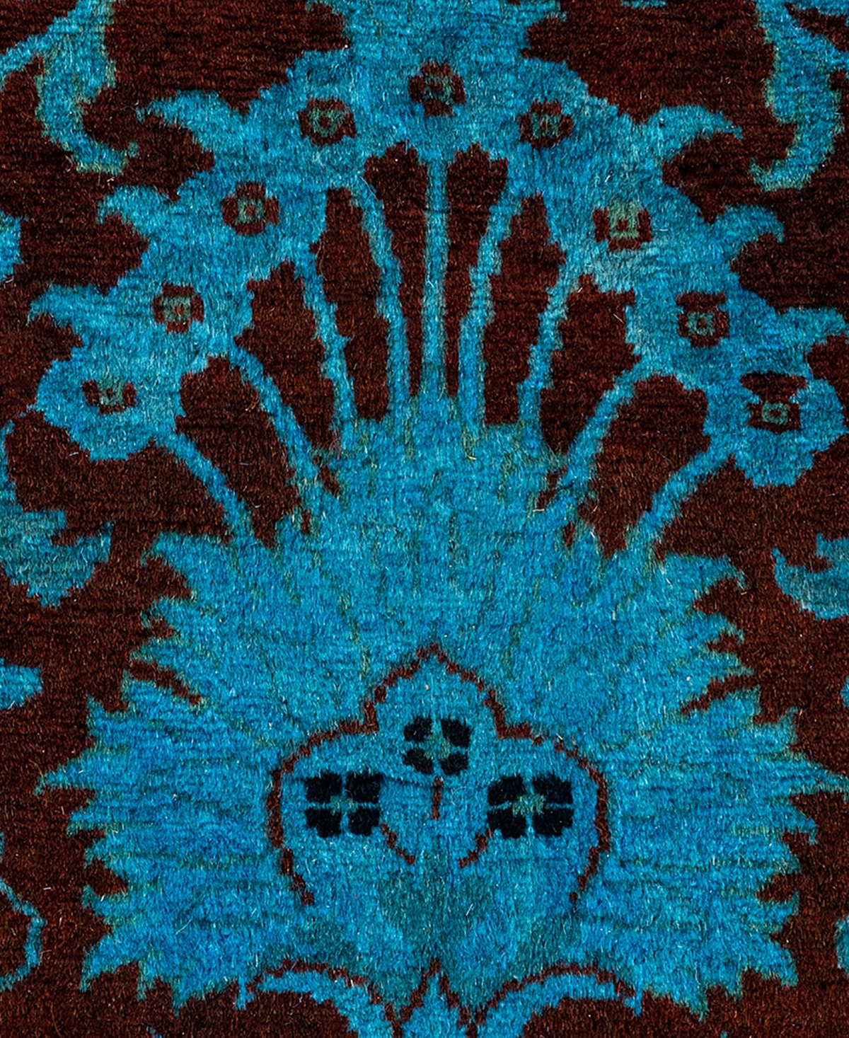 Adorn Hand Woven Rugs Fine Vibrance M1444 4'1"x6'1" Area Rug In Blue