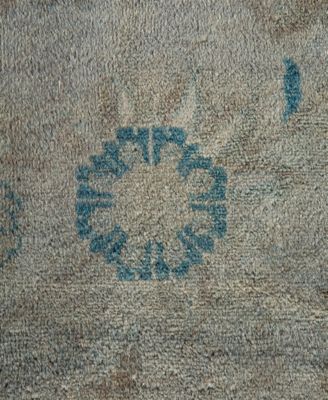 Adorn Hand Woven Rugs Fine Vibrance M1602 Rug Collection In Gray