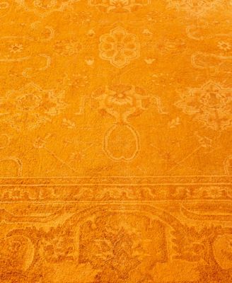 Adorn Hand Woven Rugs Fine Vibrance M1320 Rug Collection In Gold