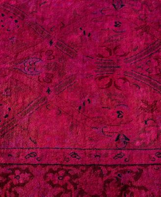 Adorn Hand Woven Rugs Fine Vibrance M1380 Rug Collection In Red