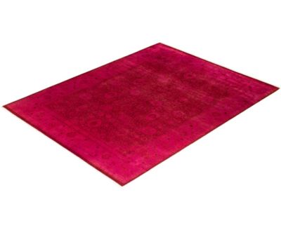Adorn Hand Woven Rugs Fine Vibrance M1502 Rug Collection In Pink