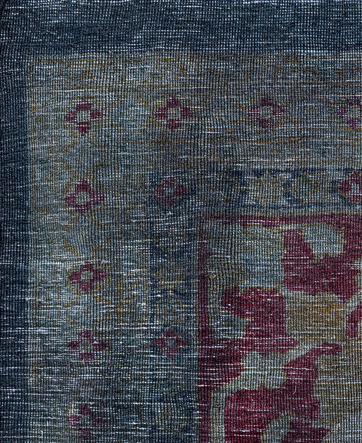 Adorn Hand Woven Rugs Fine Vibrance M1149 8'2"x10'4" Area Rug In Gray