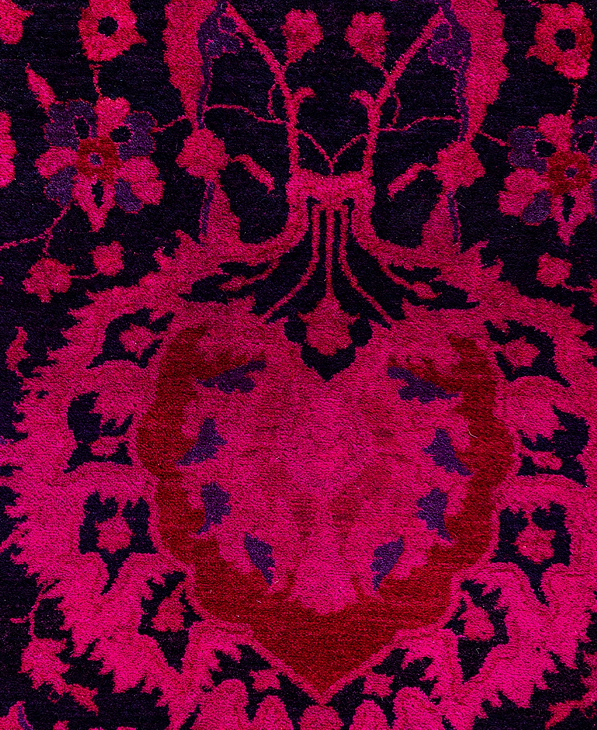 Adorn Hand Woven Rugs Fine Vibrance M1422 9'1"x11'10" Area Rug In Pink
