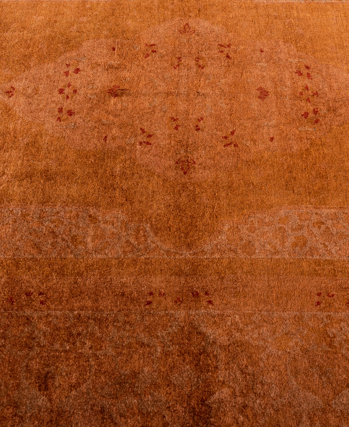 Adorn Hand Woven Rugs Fine Vibrance M1482 5'2"x7'7" Area Rug In Orange