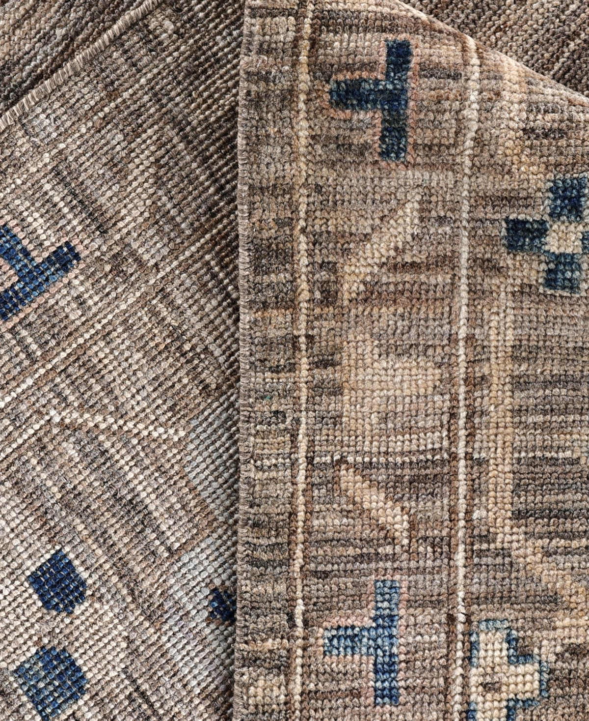 Adorn Hand Woven Rugs Colorful Oushak M0103-34 10'2"x13'10" Area Rug In Brown