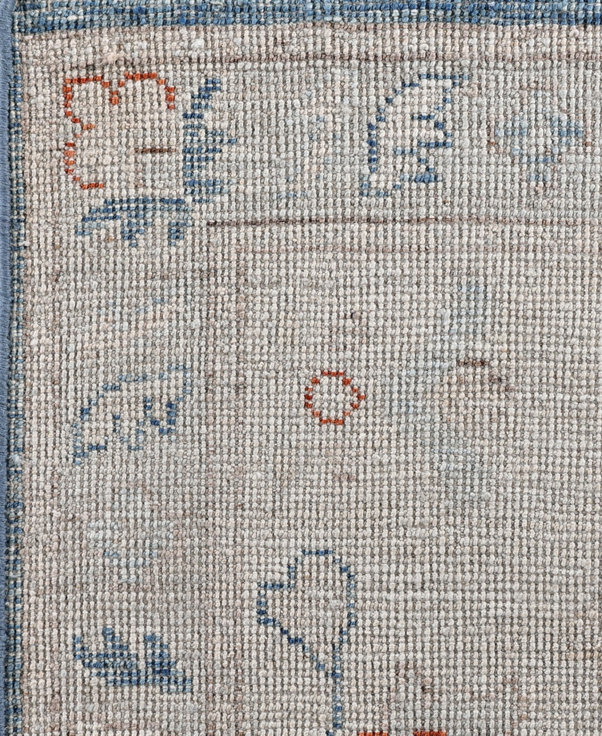 Adorn Hand Woven Rugs Colorful Oushak M0103-41 8'10"x12'1" Area Rug In Blue