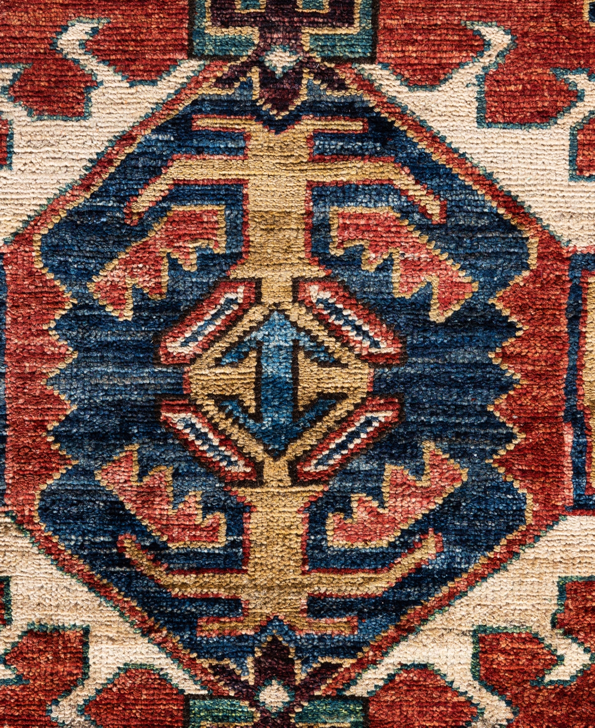 Adorn Hand Woven Rugs Serapi M0103-57 10'1"x14'2" Area Rug In Red