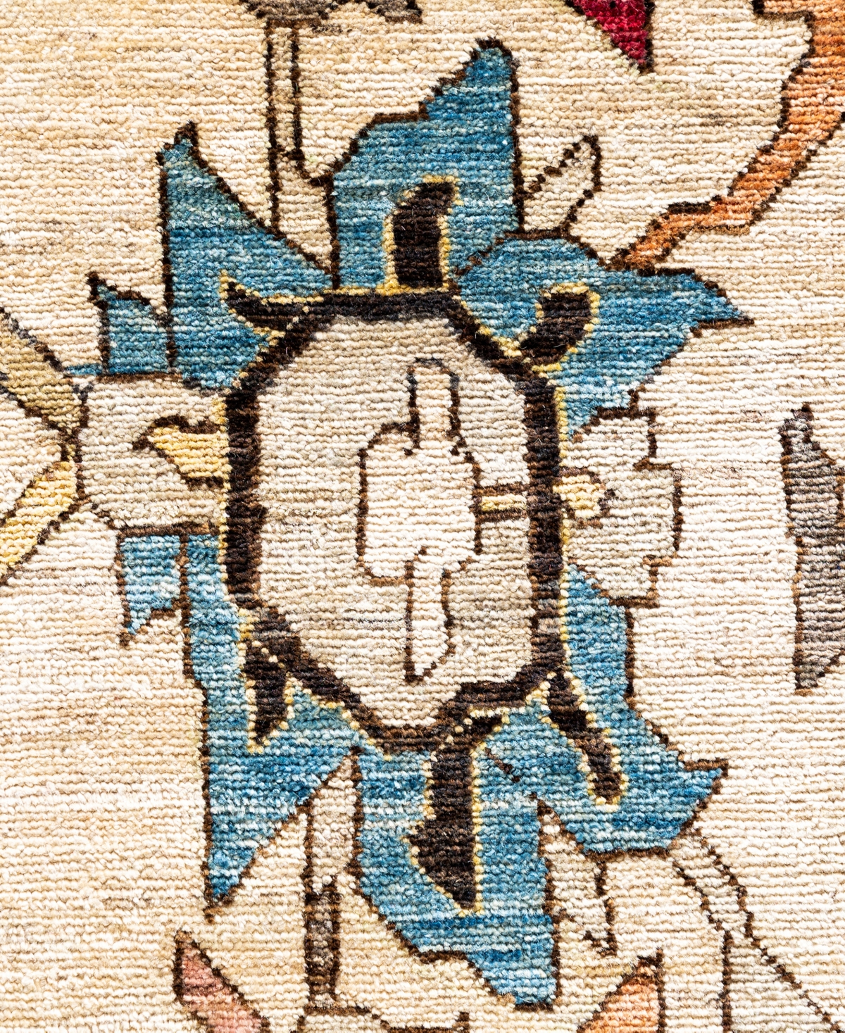 Adorn Hand Woven Rugs Serapi M0103-72 9'11"x13'11" Area Rug In White