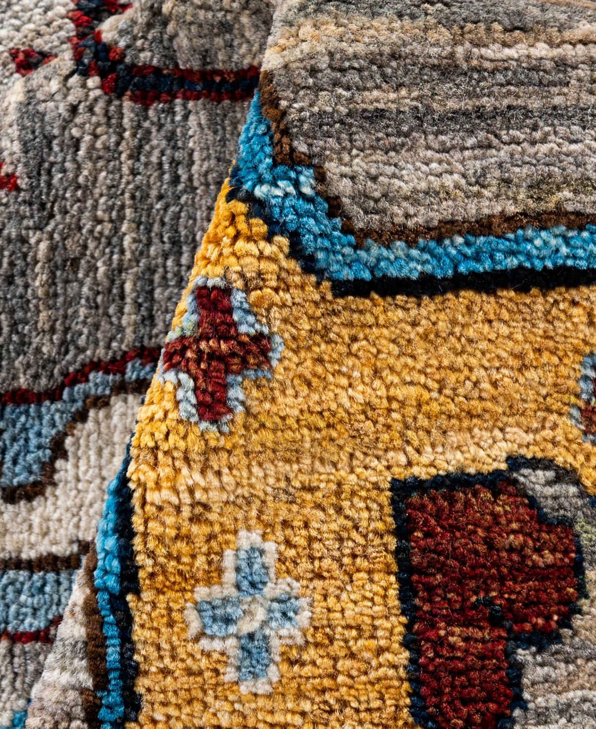 Adorn Hand Woven Rugs Serapi M0103-130 8'10"x11'10" Area Rug In Brown