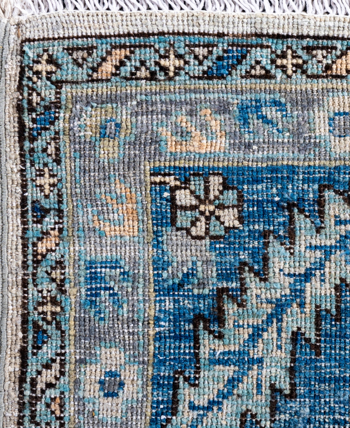 Adorn Hand Woven Rugs Serapi M0103-132 8'10"x11'9" Area Rug In Gray
