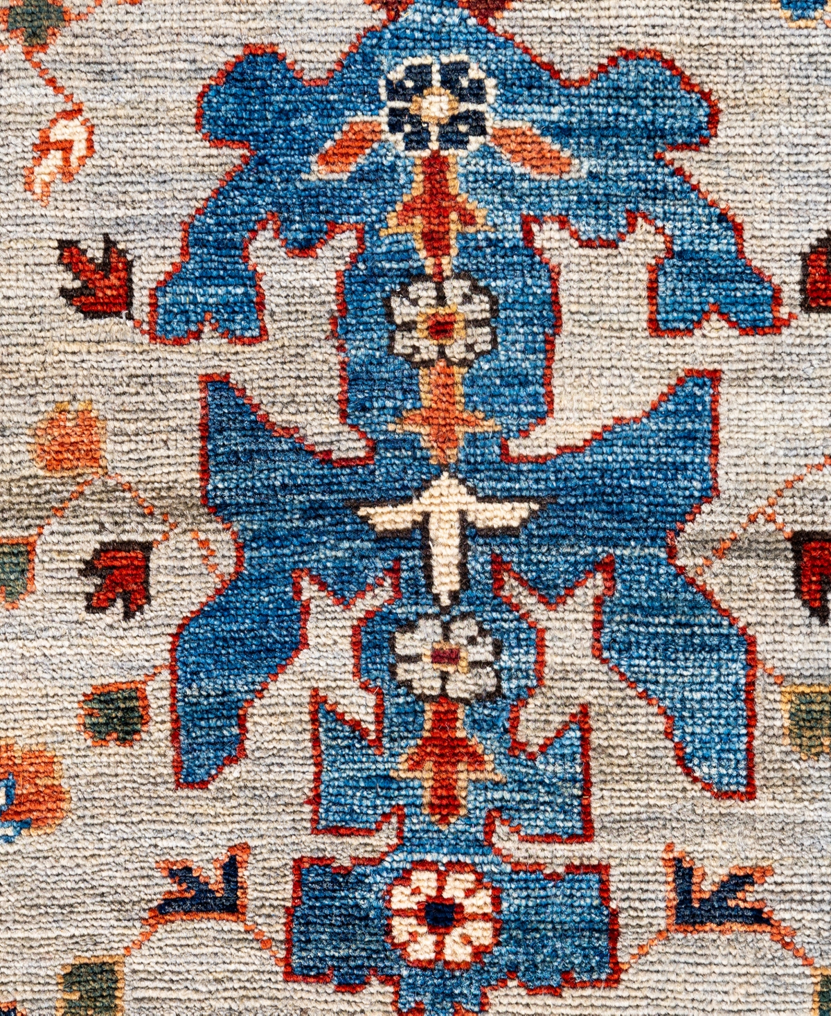 Adorn Hand Woven Rugs Serapi M0103-139 9'1"x11'9" Area Rug In Gray