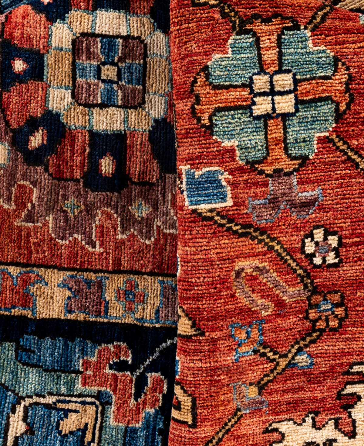 Adorn Hand Woven Rugs Serapi M0103-145 9'x11'9" Area Rug In Red