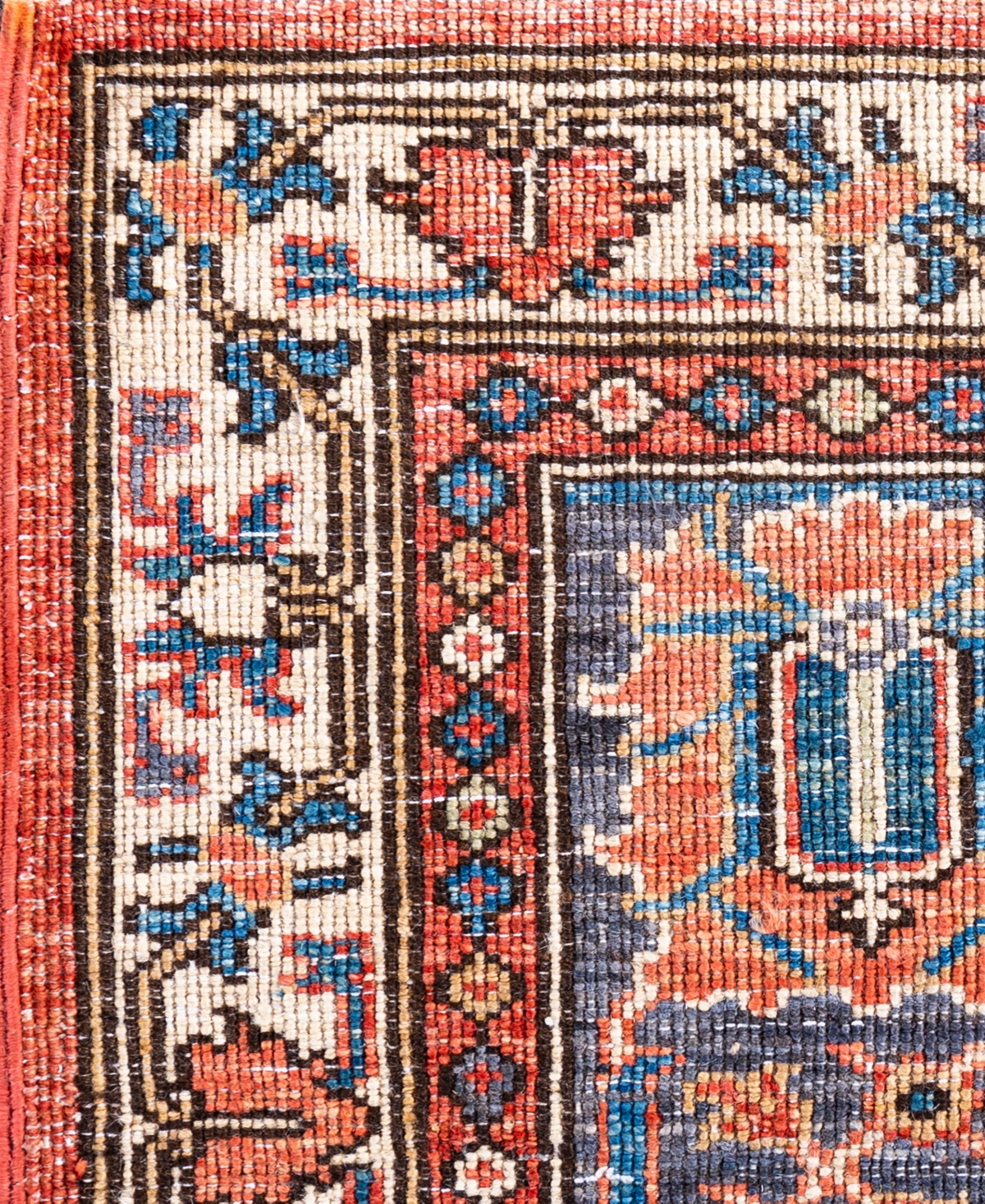 Adorn Hand Woven Rugs Serapi M0103-241 8'3"x10' Area Rug In Red