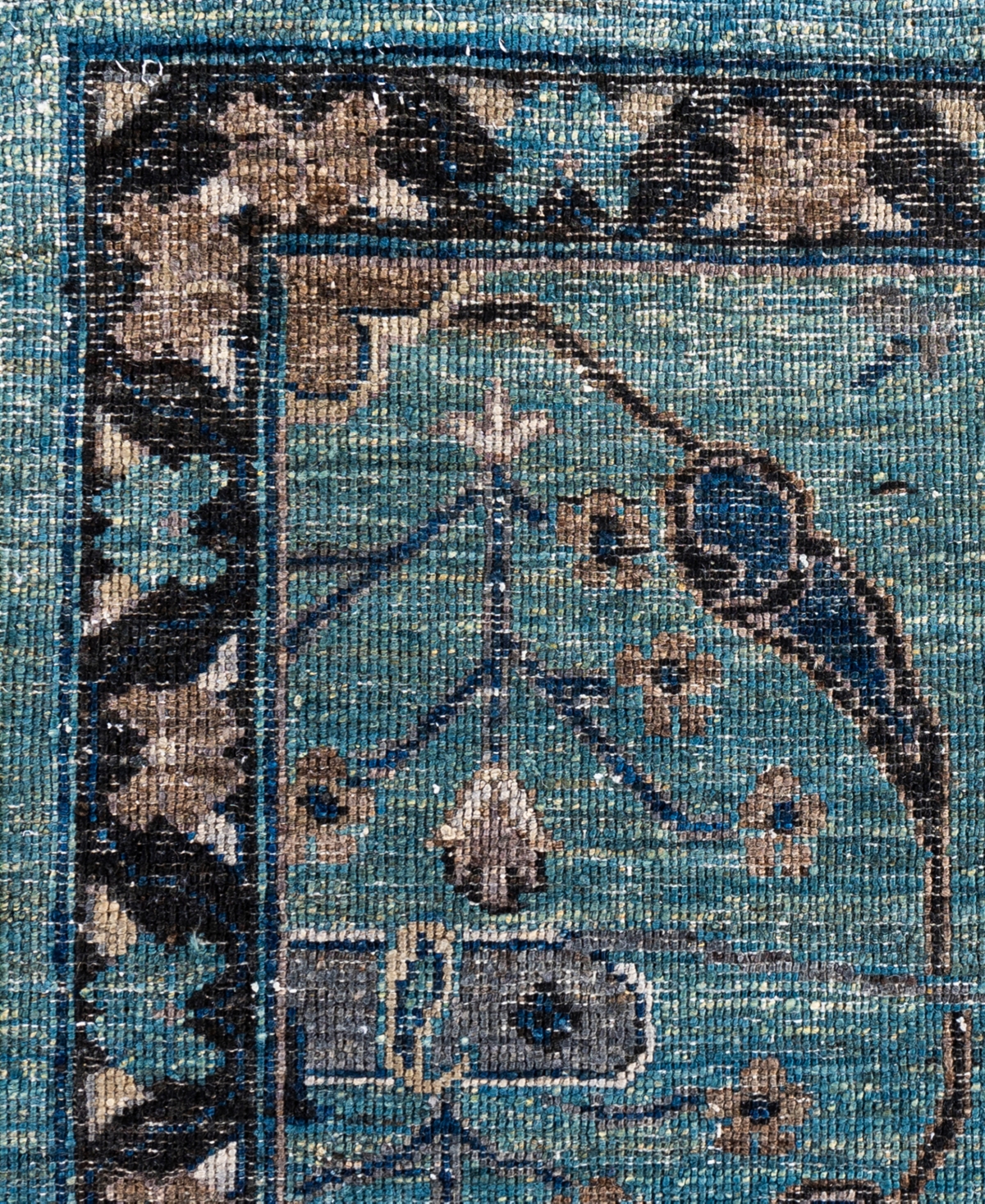 Adorn Hand Woven Rugs Serapi M0103-251 8'3"x9'9" Area Rug In Green