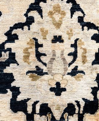 Adorn Hand Woven Rugs Serapi M0103 258 Rug Collection In Black