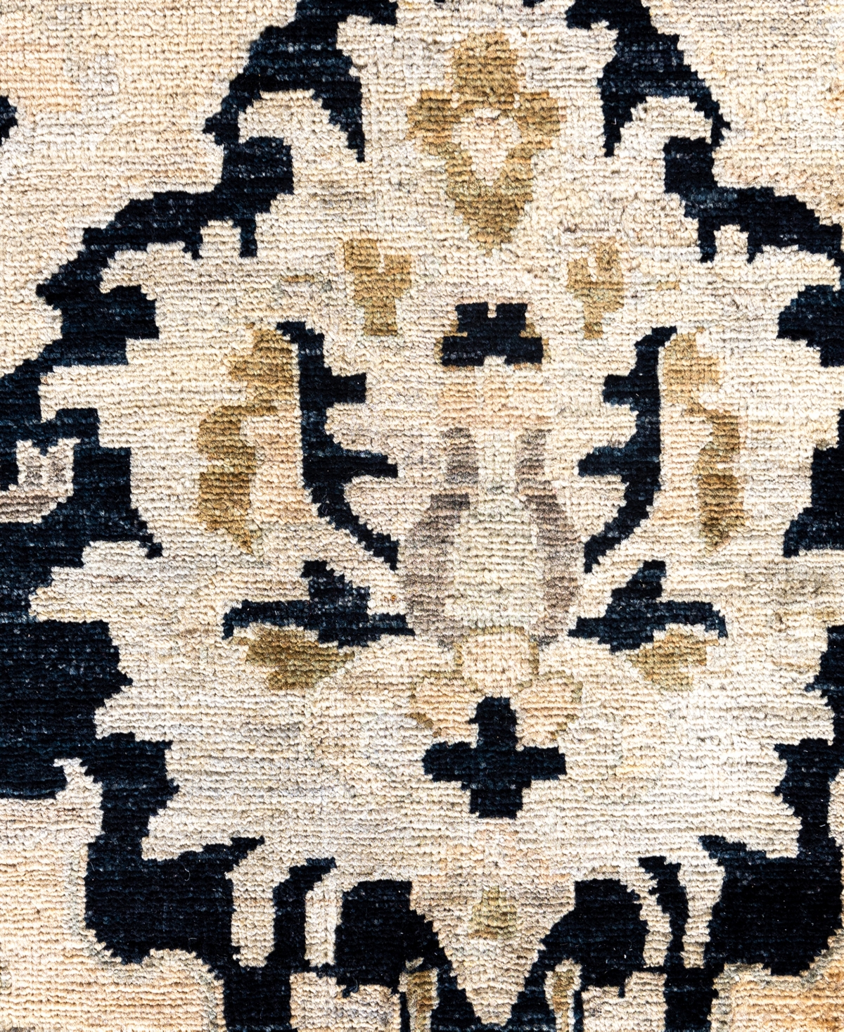 Adorn Hand Woven Rugs Serapi M0103-258 7'11"x9'9" Area Rug In Black